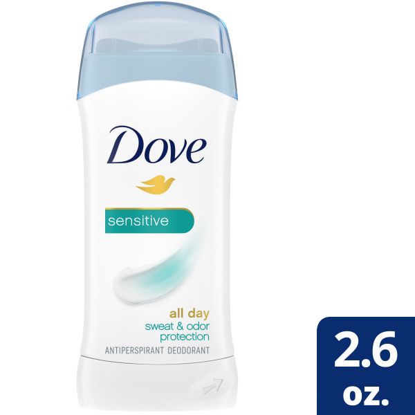 Dove Deodorant Stick Sensitive  2.6 oz