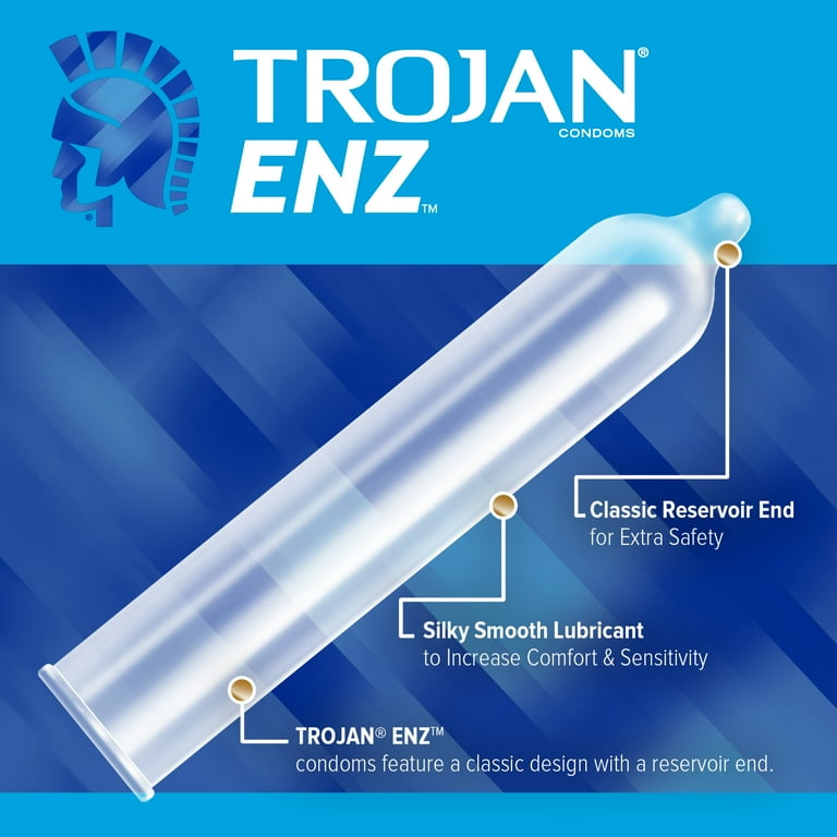 Trojan Condoms Enz 3 ct