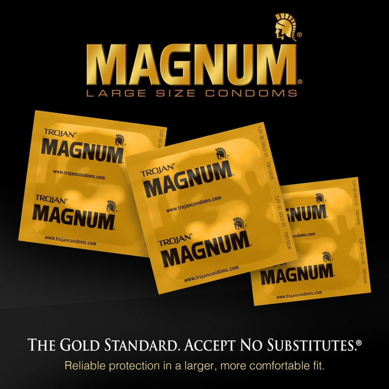 Trojan Condoms Magnum Large 3 ct