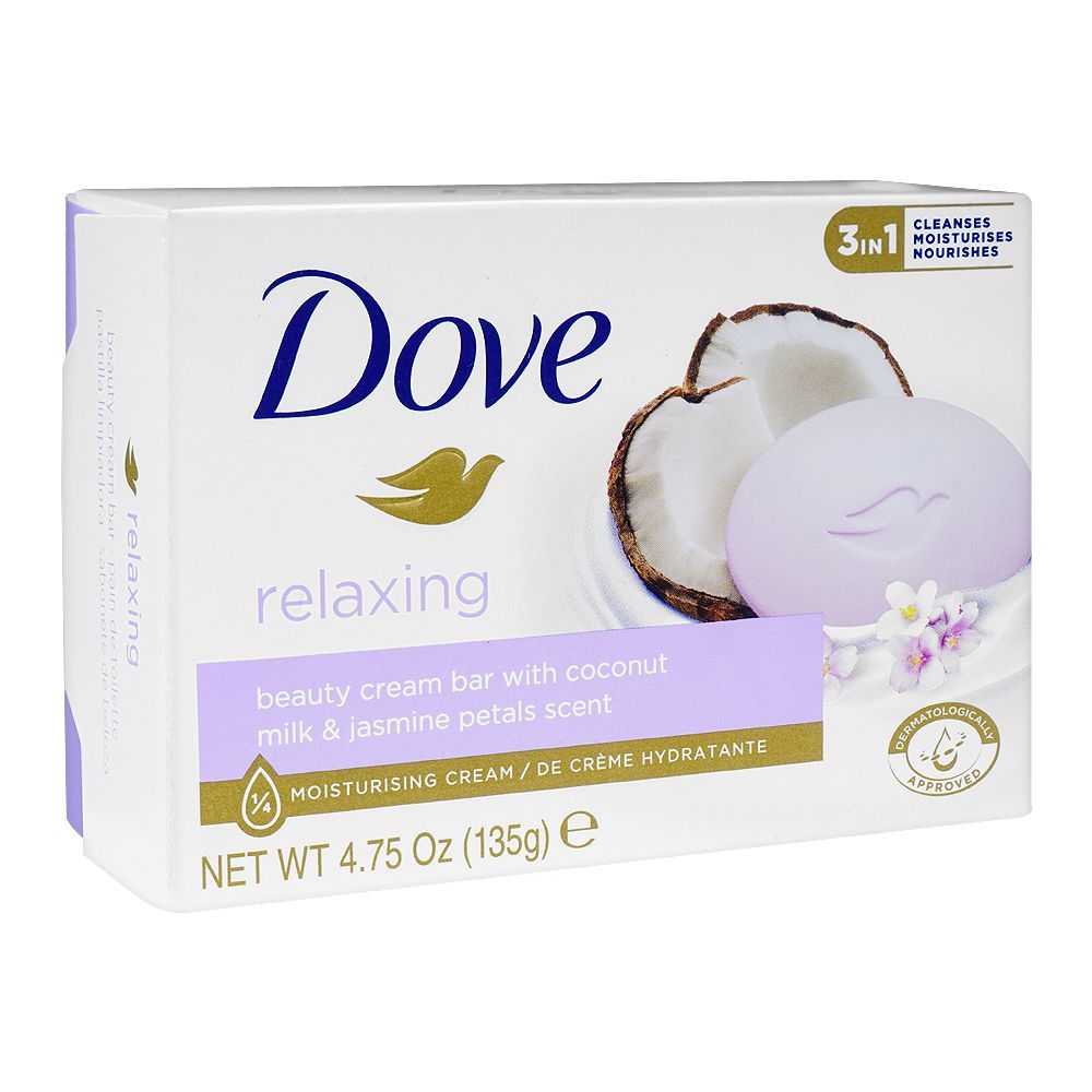 Dove Bar Soap Relaxing Coconut 135g