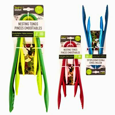 Ideal Kitchen Nesting Tong Set of 3