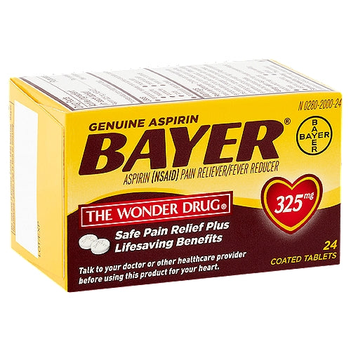 Bayer 325mg 24 Tabs