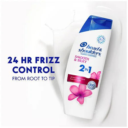 Head & Shoulders 2 in 1  Smokth & Silky 12.5 oz