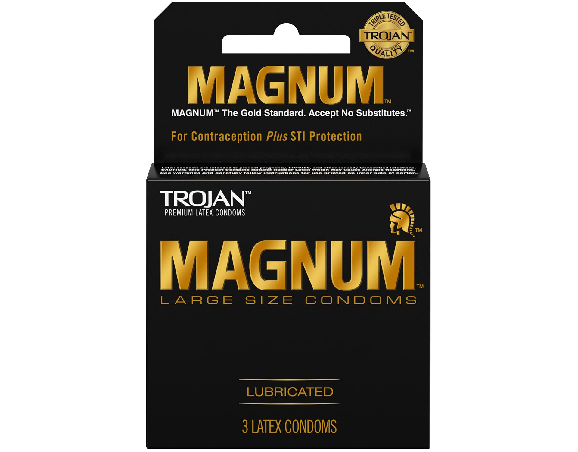 Trojan Condoms Magnum Large 3 ct