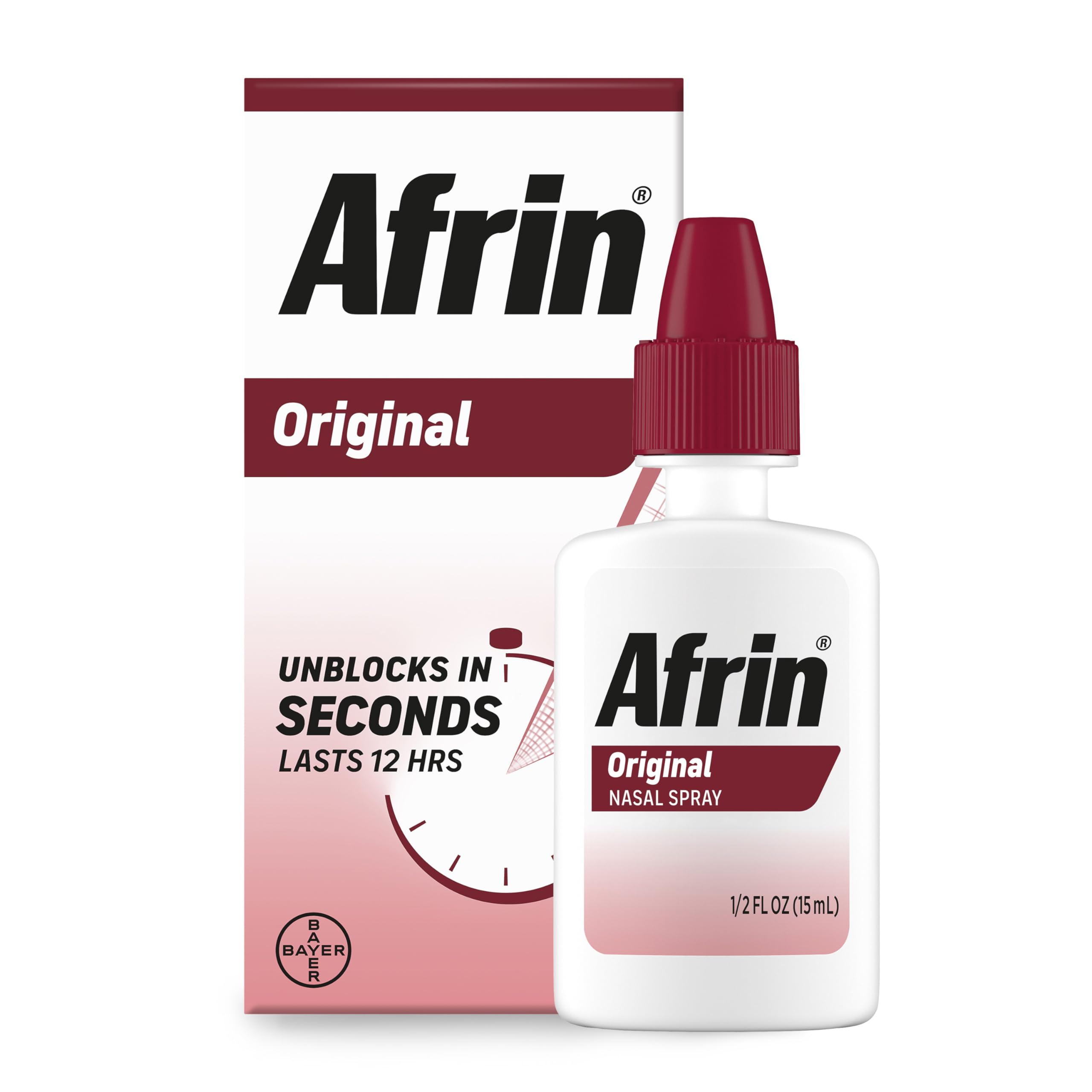 Afrin Original Nasal Spray 0.5 oz