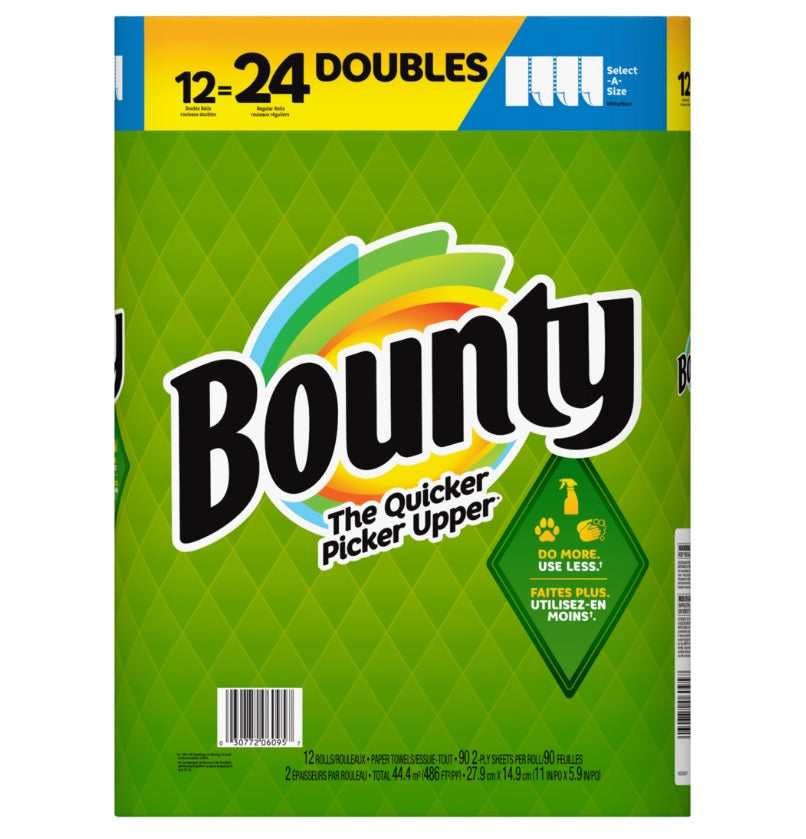 Bounty Select Size 12=24 90 Sheets