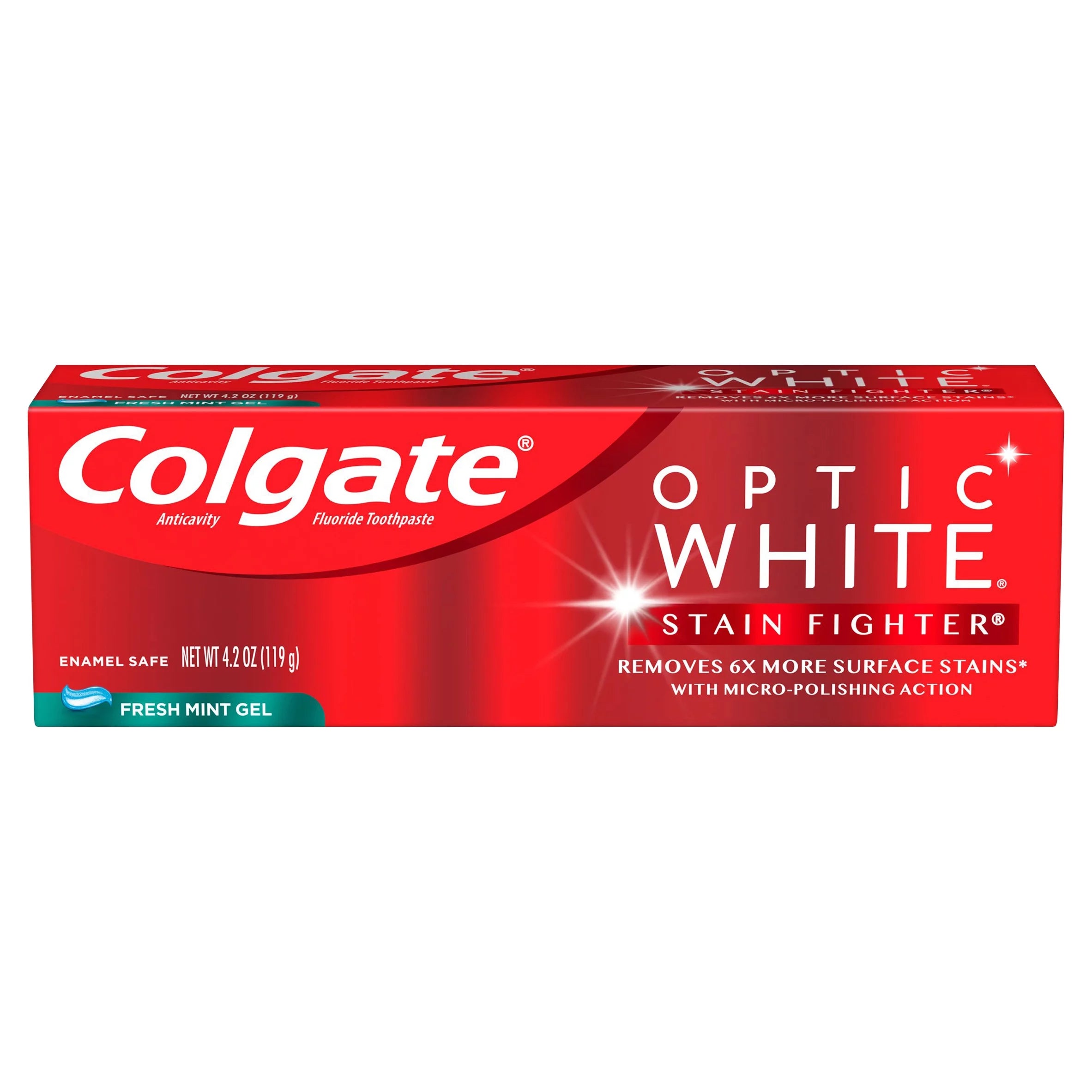 Colgate Optic White Toothpaste Fresh Mint 4.2 oz