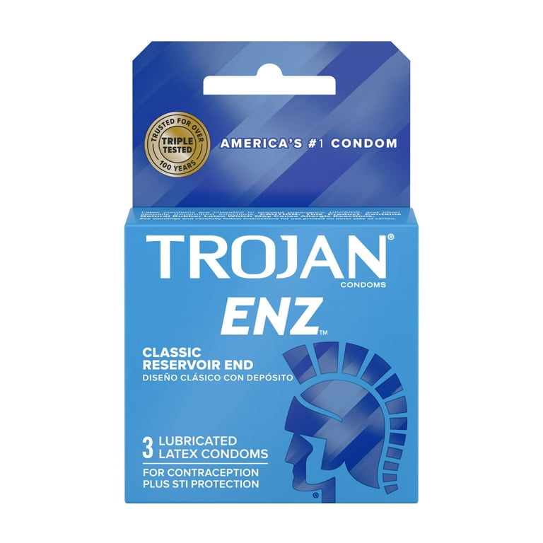 Trojan Condoms Enz 3 ct