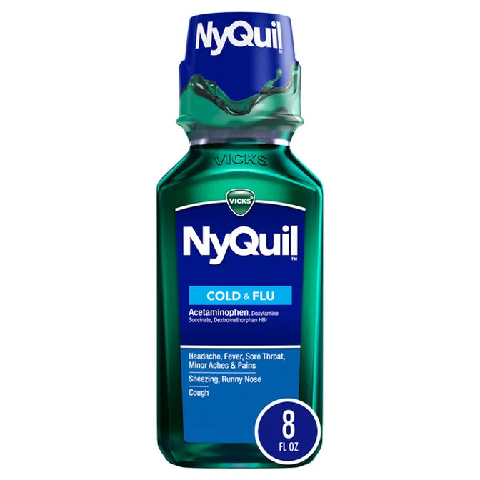 Nyquil Cold & Flu 8 oz