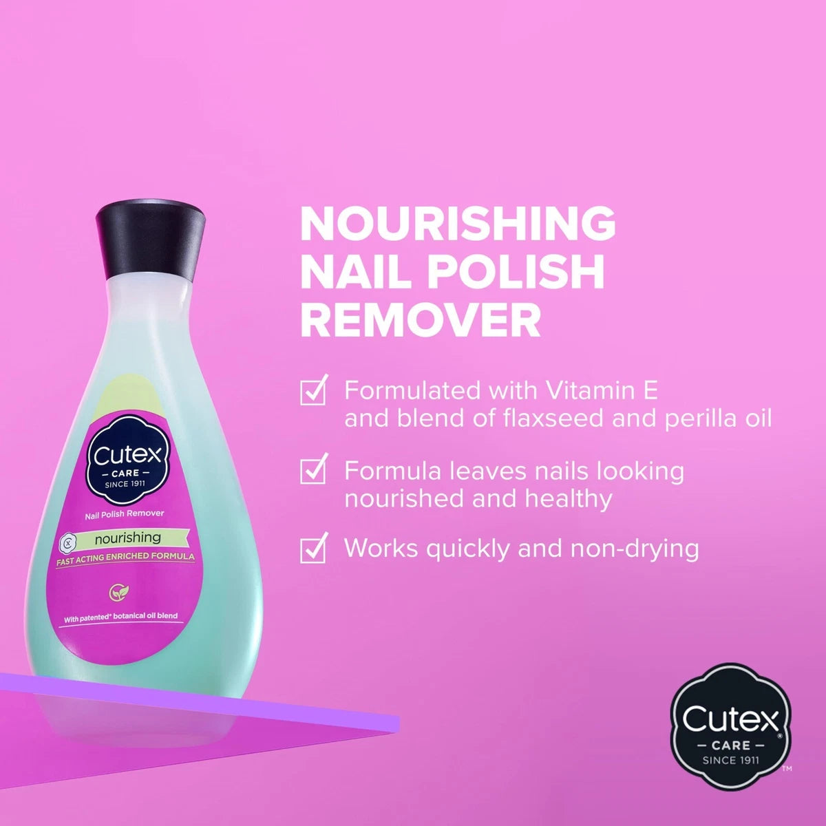 Cutex Nail Polish Remover Nourishing 6 oz